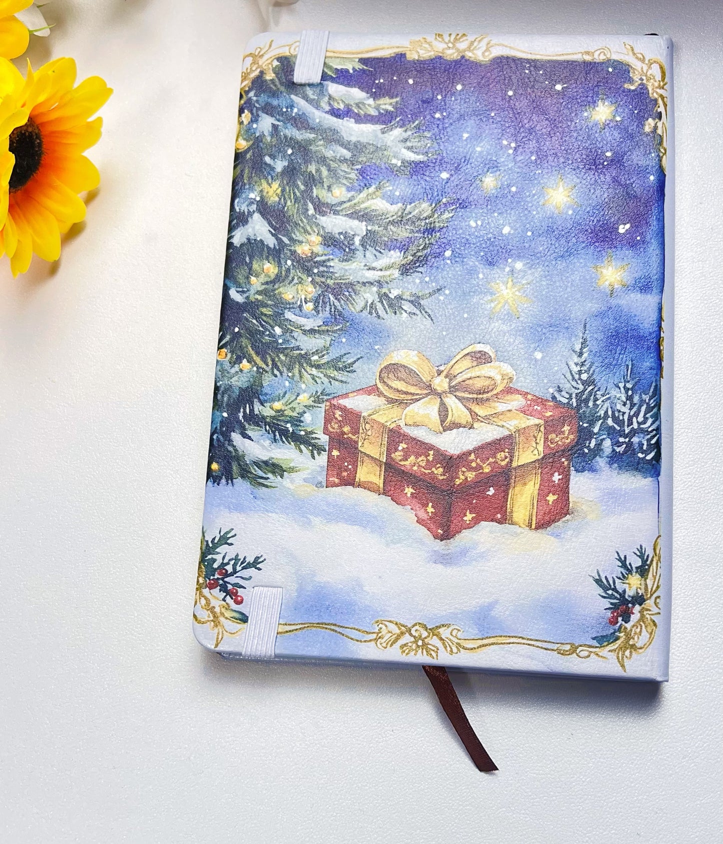 J-13 A5 size leather cover journal