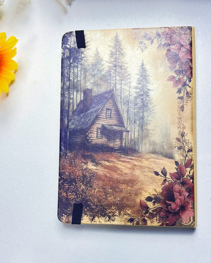 J-11 A5 size leather cover journal