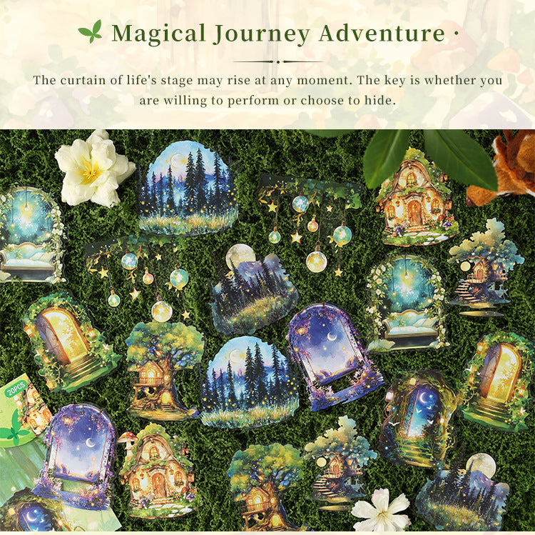 S-43Magic Journey Adventure Series Sticker 6Style