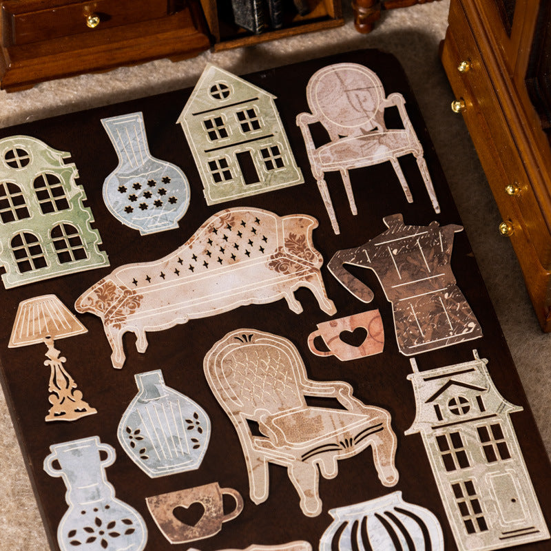 S-23 Prologue to Life Series Home Theme Hollow Sticker 4Style