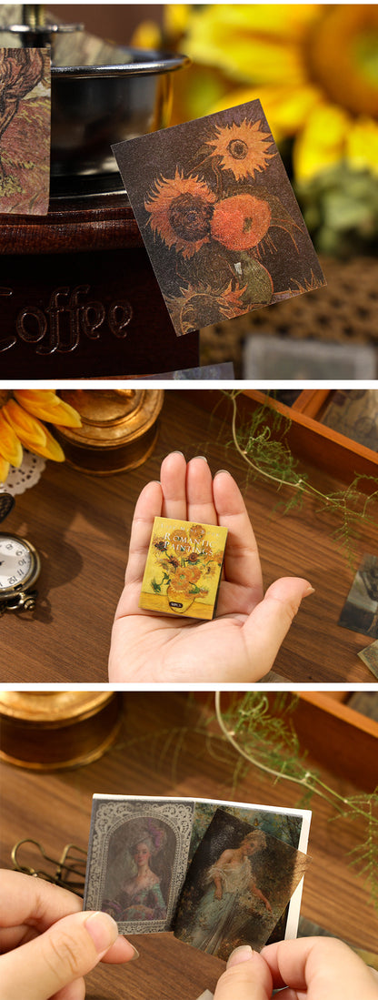 P-12 Ancient Forest Sulfuric Acid Paper Material Pack Life mini Book Series