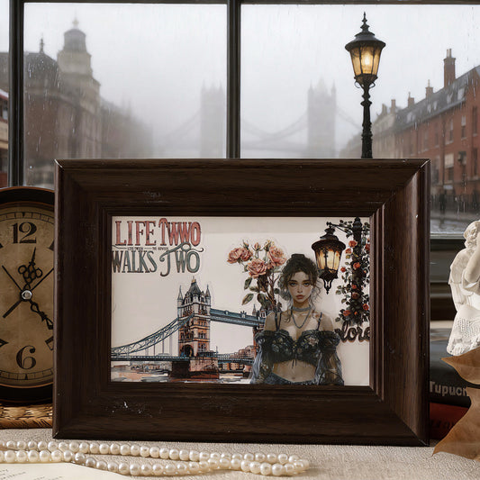 S-11 ZABC Cross-Border Honey Glaze Fragrance Series Sticker Book 8Style