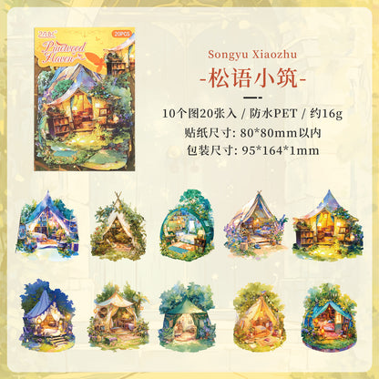 S-43Magic Journey Adventure Series Sticker 6Style