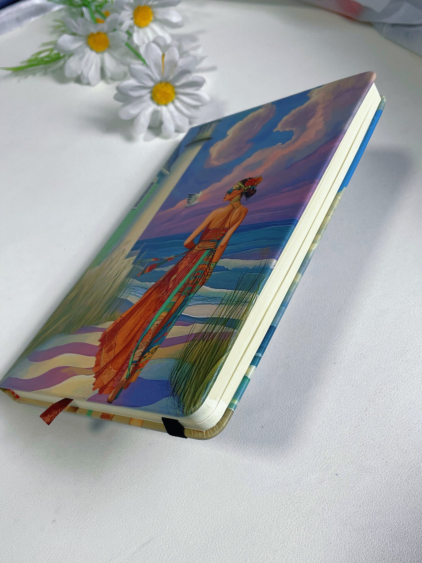 J-16 A5 size leather cover journal