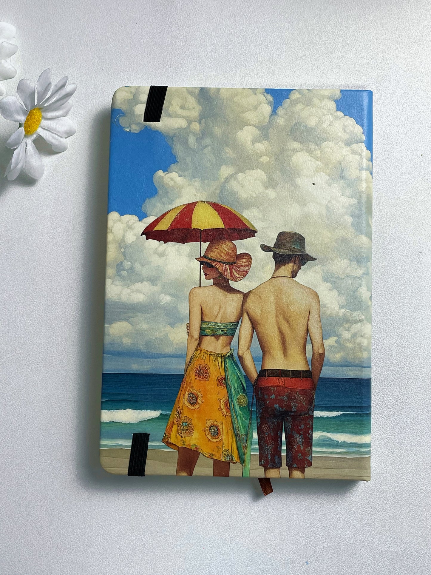 J-16 A5 size leather cover journal
