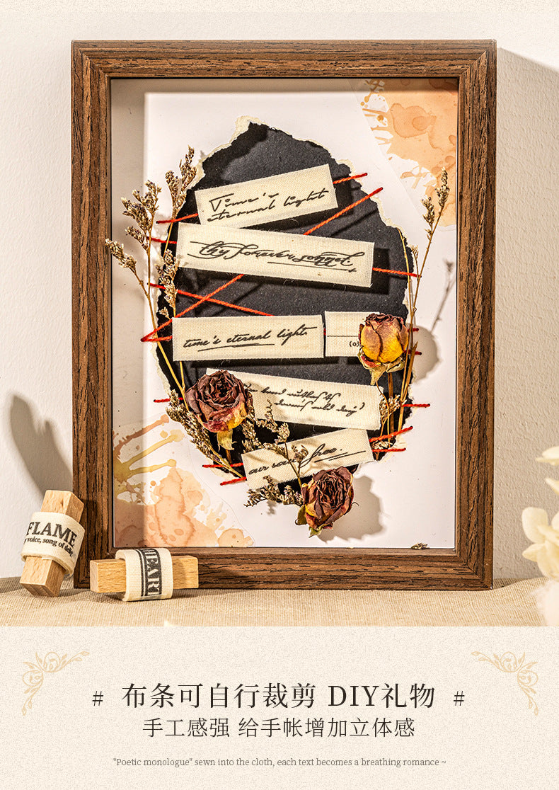 S-27 English Theme Cloth Strip Material Pack Monologue Series
