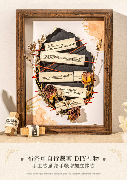 S-27 English Theme Cloth Strip Material Pack Monologue Series