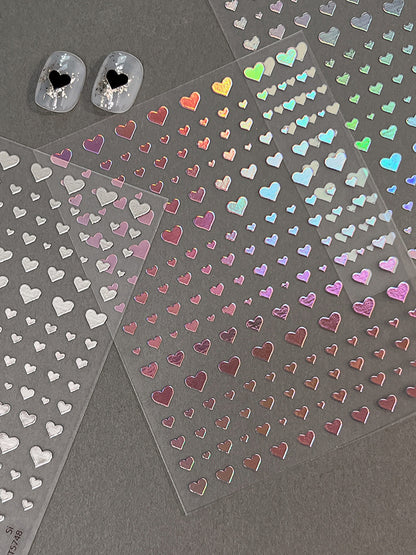 MINI-18 Heart Stickers