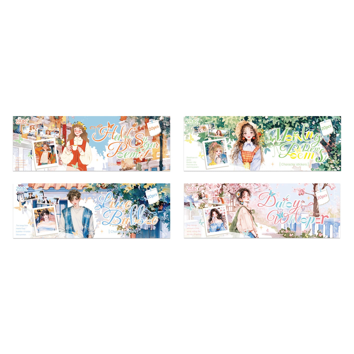 S-48 Sweet Oxygen Diary Series  Sticker book