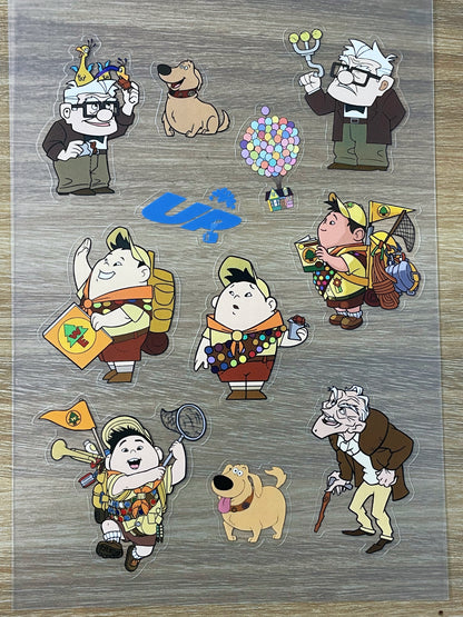 S28 Up  sticker pet precut A5 size 3 pieces