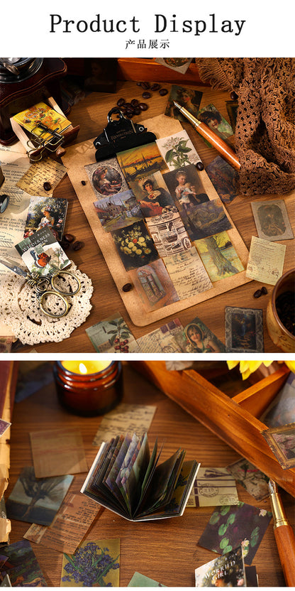 P-12 Ancient Forest Sulfuric Acid Paper Material Pack Life mini Book Series