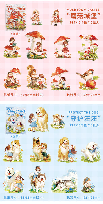 S-15 YiNiao Mini Adventure Series Cute Cartoon Theme Character 6Style