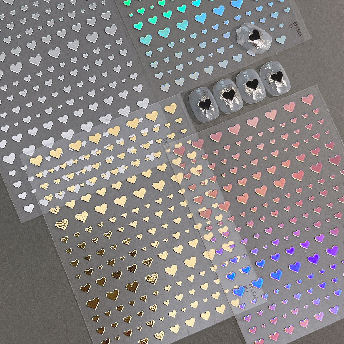 MINI-18 Heart Stickers