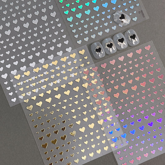 MINI-18 Heart Stickers