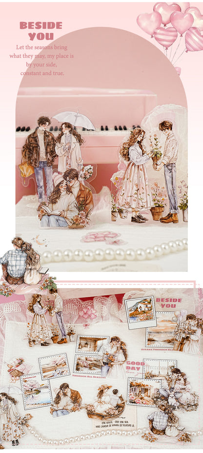 S-32  The Rest of My Life with You Series Couple Theme Sticker 6Style