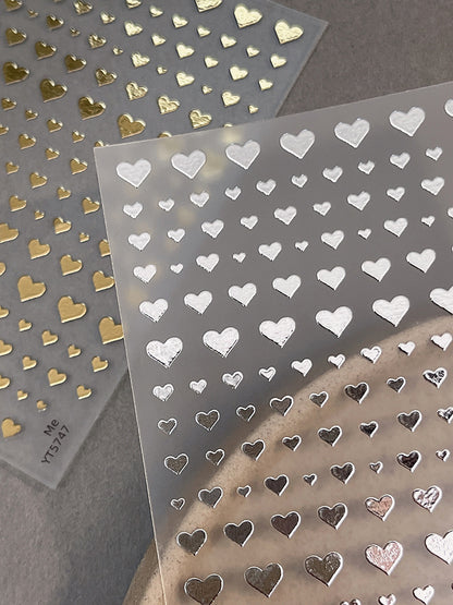 MINI-18 Heart Stickers