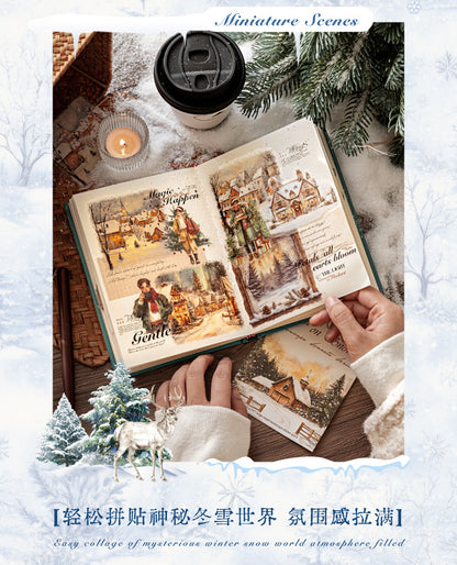 S-39  Large Size LandscapeSnow Poetry Series Winter Snow Scene 6Style