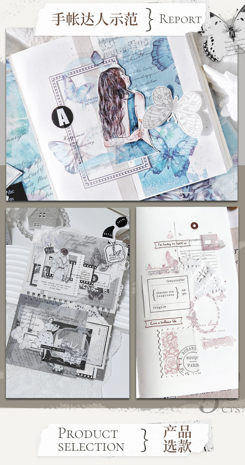 S-25 Dual Material Die-Cut Sticker Book