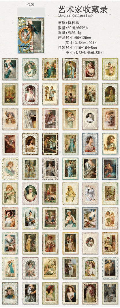 P-13 Ancient Forest American Retro Material Paper