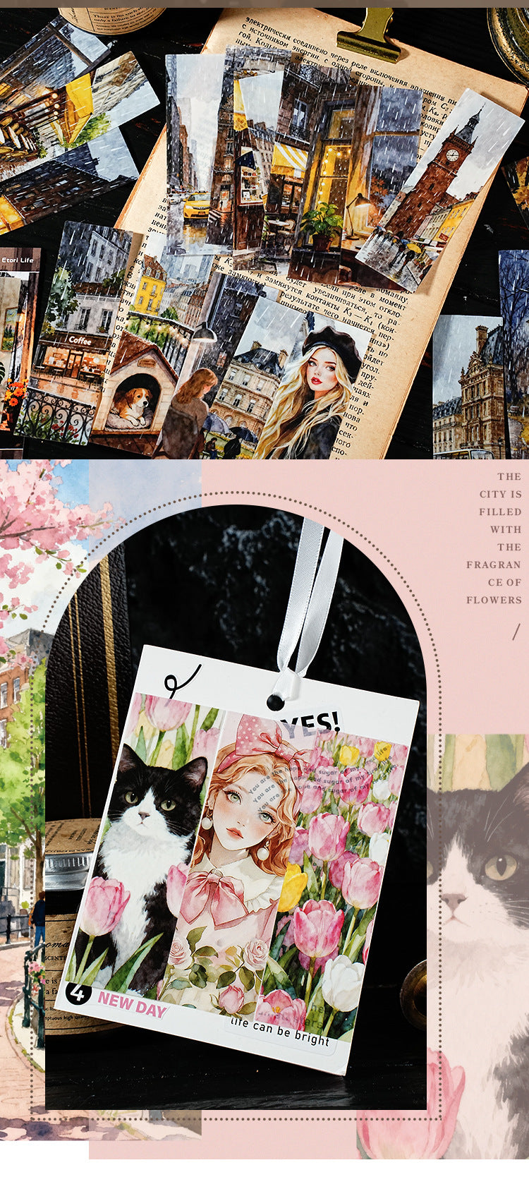 S-13 YiNiao City Romance and Youth Series Character and Scenery 6Style