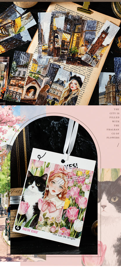 S-13 YiNiao City Romance and Youth Series Character and Scenery 6Style