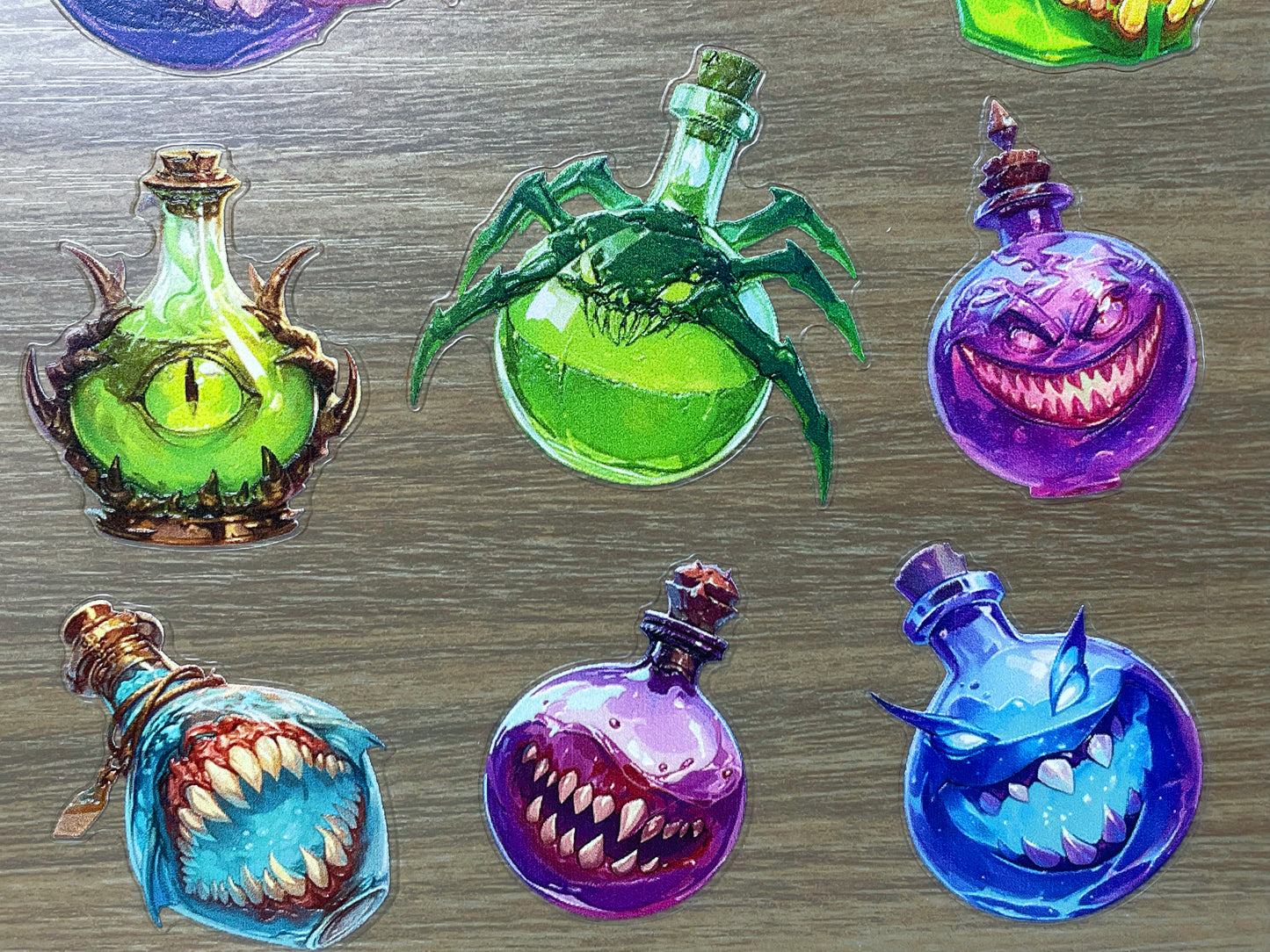 E-123 Vessel Maw Shades2.0 3D Embossed sticker 1 piece