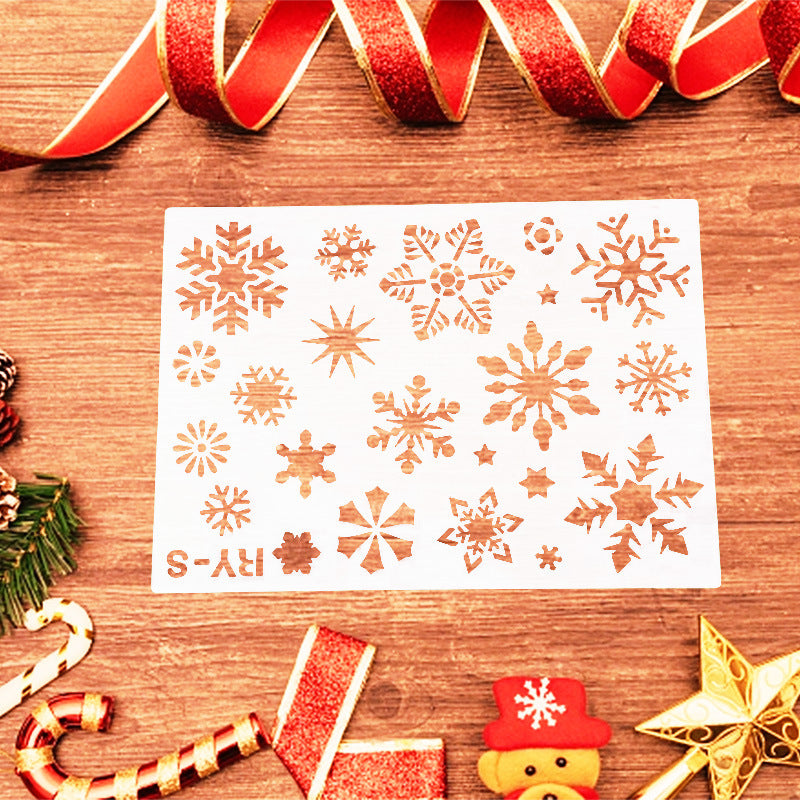 Stencil-3 Snowflake