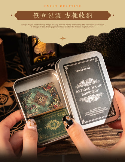 P-10 A Beautiful Day Set Small Book Material Book Antique Magic Bookstore Series 4Style