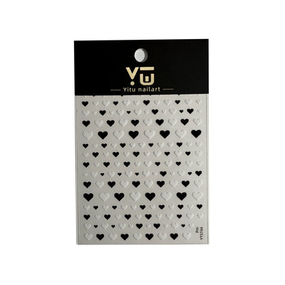 MINI-18 Heart Stickers