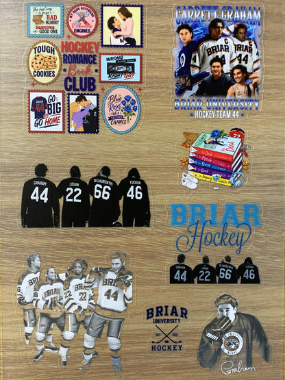S41 Off-campus  sticker pet precut A5 size 2 pieces