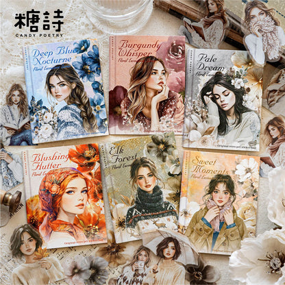 S-38  Flower Encounter Series Scenery Sticker