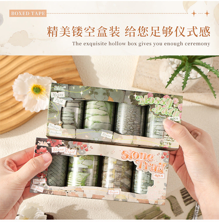S-35Boxed Tape Set Impressions of Ancient Roads Series Scenery Stickers
