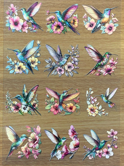E-98 Nectar Wing Sprite 3D Embossed sticker 1 piece