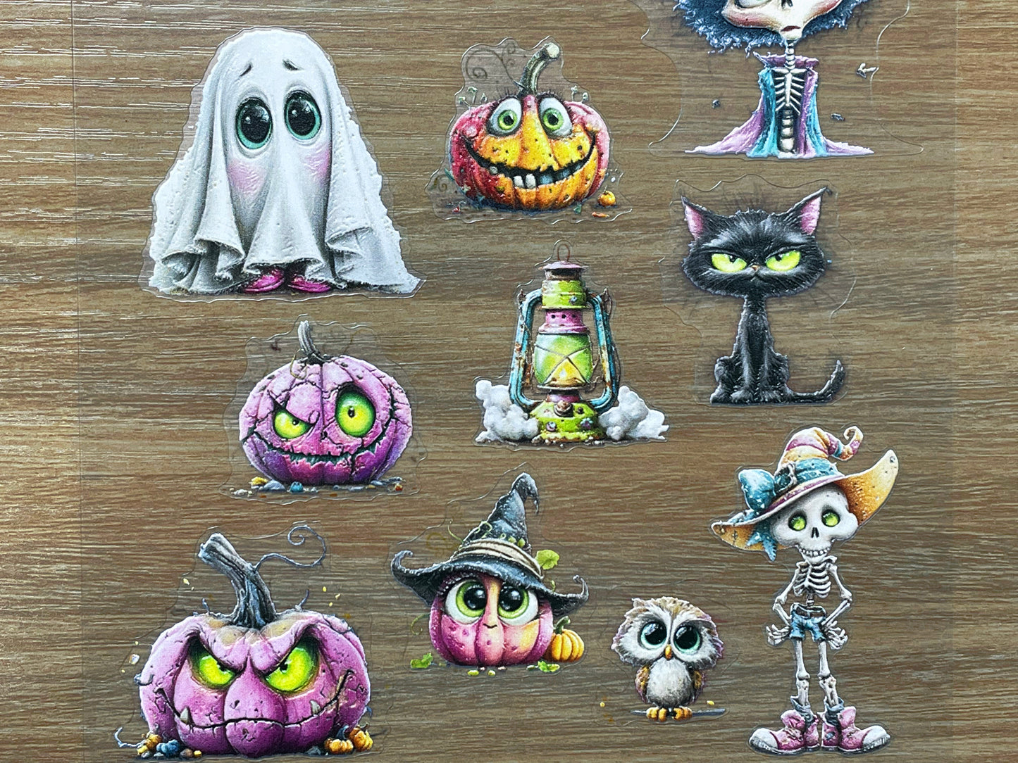 E-149 Cute Halloween 3D Embossed sticker 1 piece