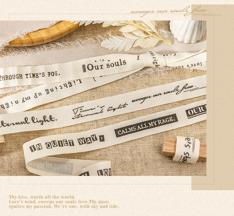 S-27 English Theme Cloth Strip Material Pack Monologue Series