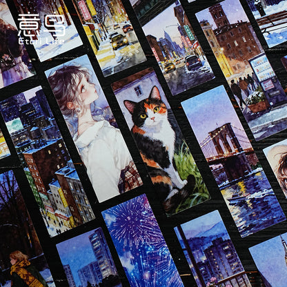 S-13 YiNiao City Romance and Youth Series Character and Scenery 6Style