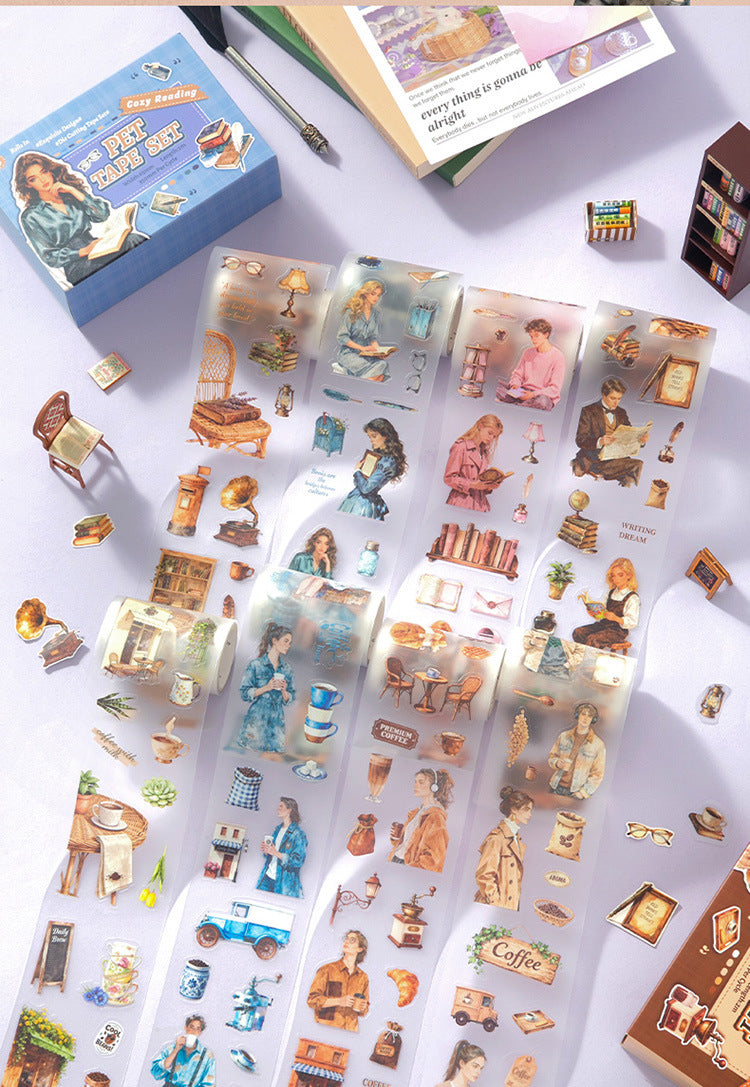 S-46  Die-Cut Tape Set Artistic Echo Series 2Style
