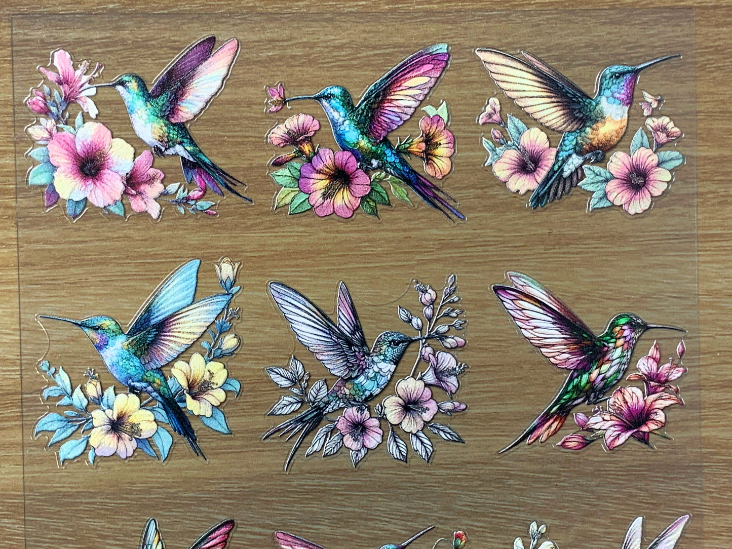 E-98 Nectar Wing Sprite 3D Embossed sticker 1 piece