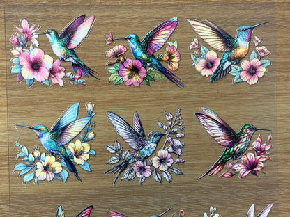 E-98 Nectar Wing Sprite 3D Embossed sticker 1 piece