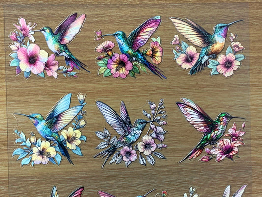 E-98 Nectar Wing Sprite 3D Embossed sticker 1 piece