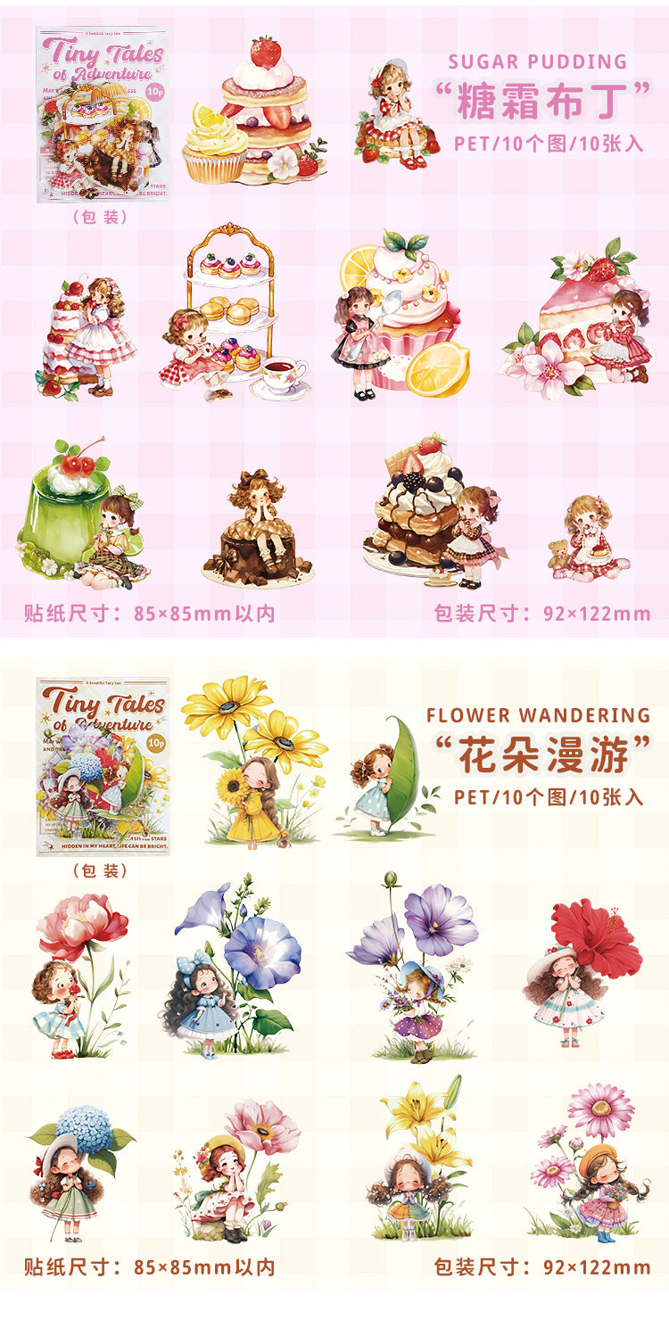 S-15 YiNiao Mini Adventure Series Cute Cartoon Theme Character 6Style