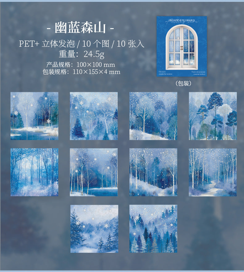 S-21 Snow Outside the Window Series 6Style