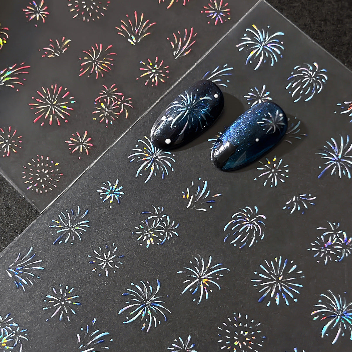 MINI-23Shell Light Gorgeous Fireworks  Stickers Splendid Fireworks New Year Hot-Selling Stickers