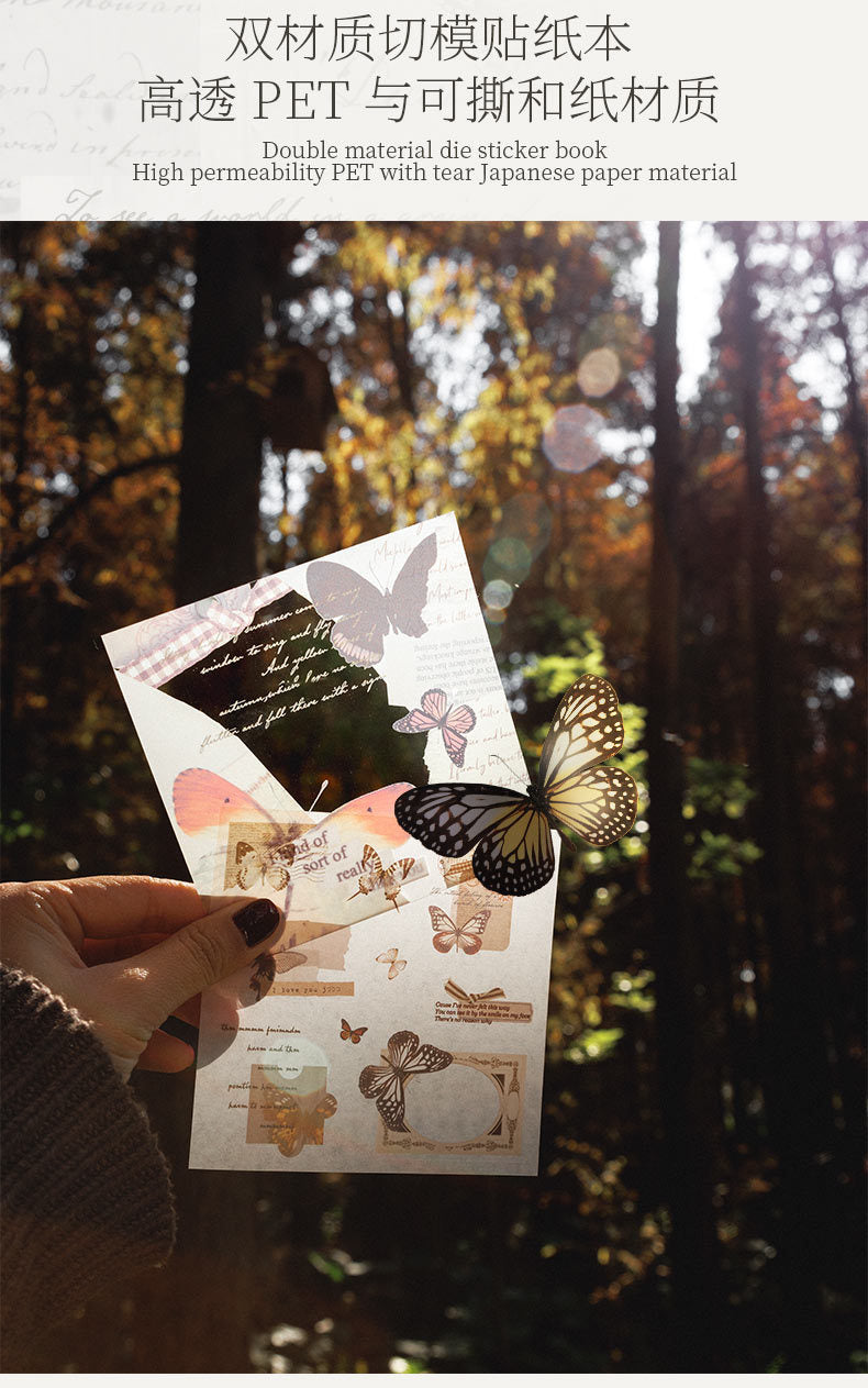 S-25 Dual Material Die-Cut Sticker Book
