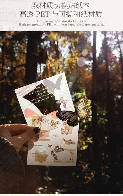 S-25 Dual Material Die-Cut Sticker Book