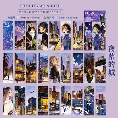 S-13 YiNiao City Romance and Youth Series Character and Scenery 6Style