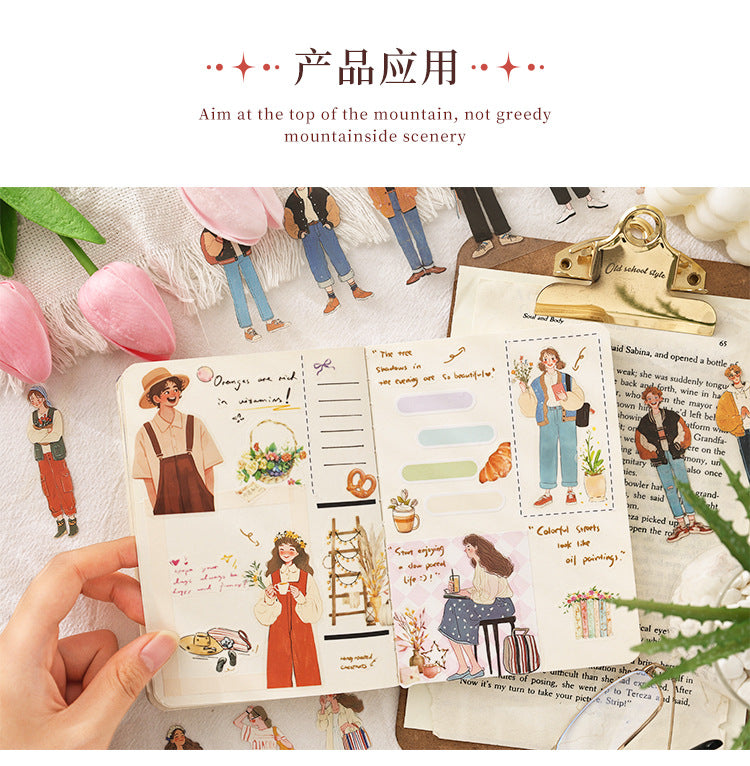 S-48 Sweet Oxygen Diary Series  Sticker book