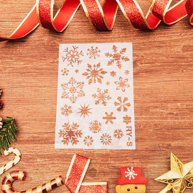 Stencil-3 Snowflake