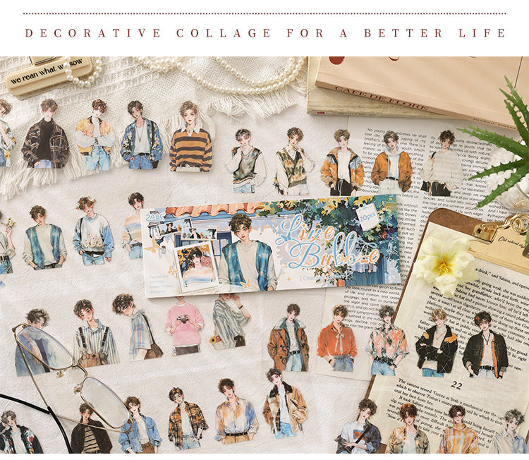 S-48 Sweet Oxygen Diary Series  Sticker book