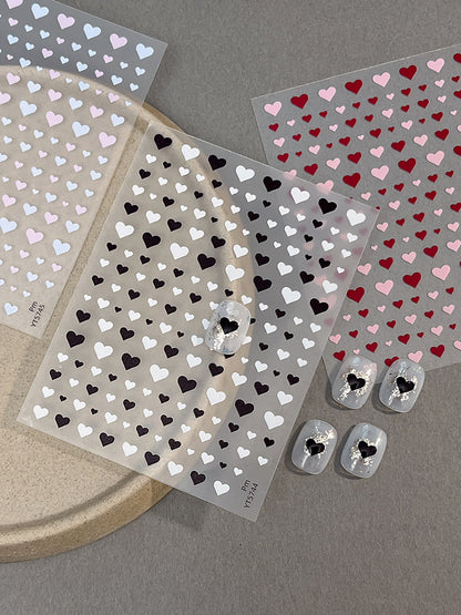 MINI-18 Heart Stickers